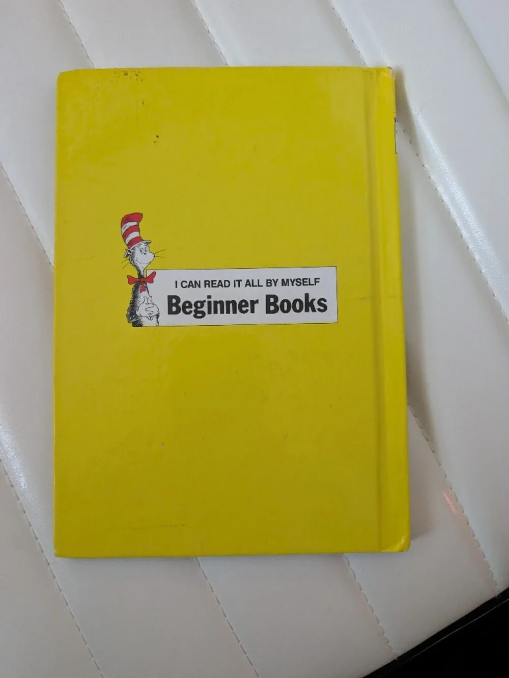 Yellow Fish-Themed Aquarium Décor Book Cover Print